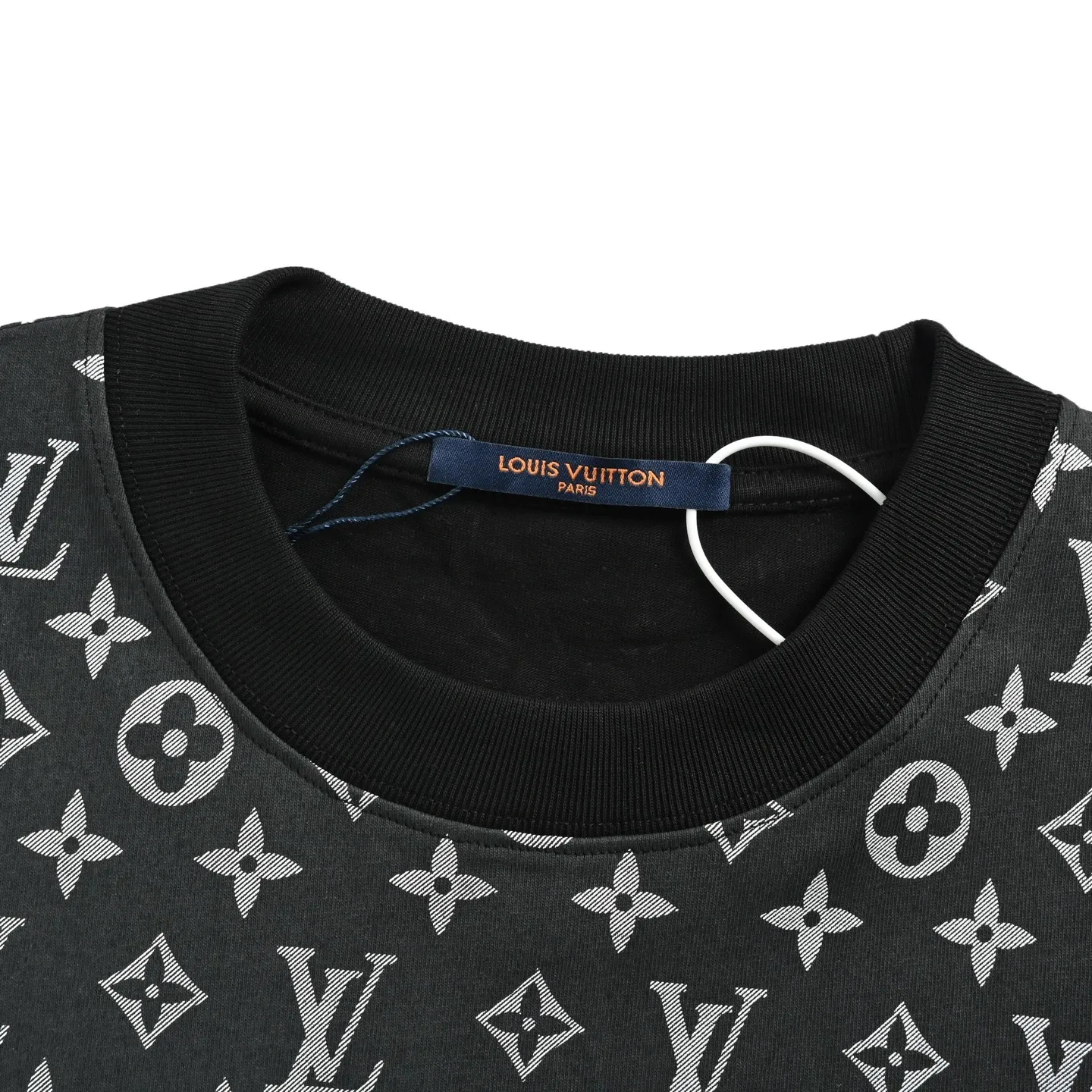 Louis Vuitton/Louis Vuitton presbyopic patchwork printed short sleeves